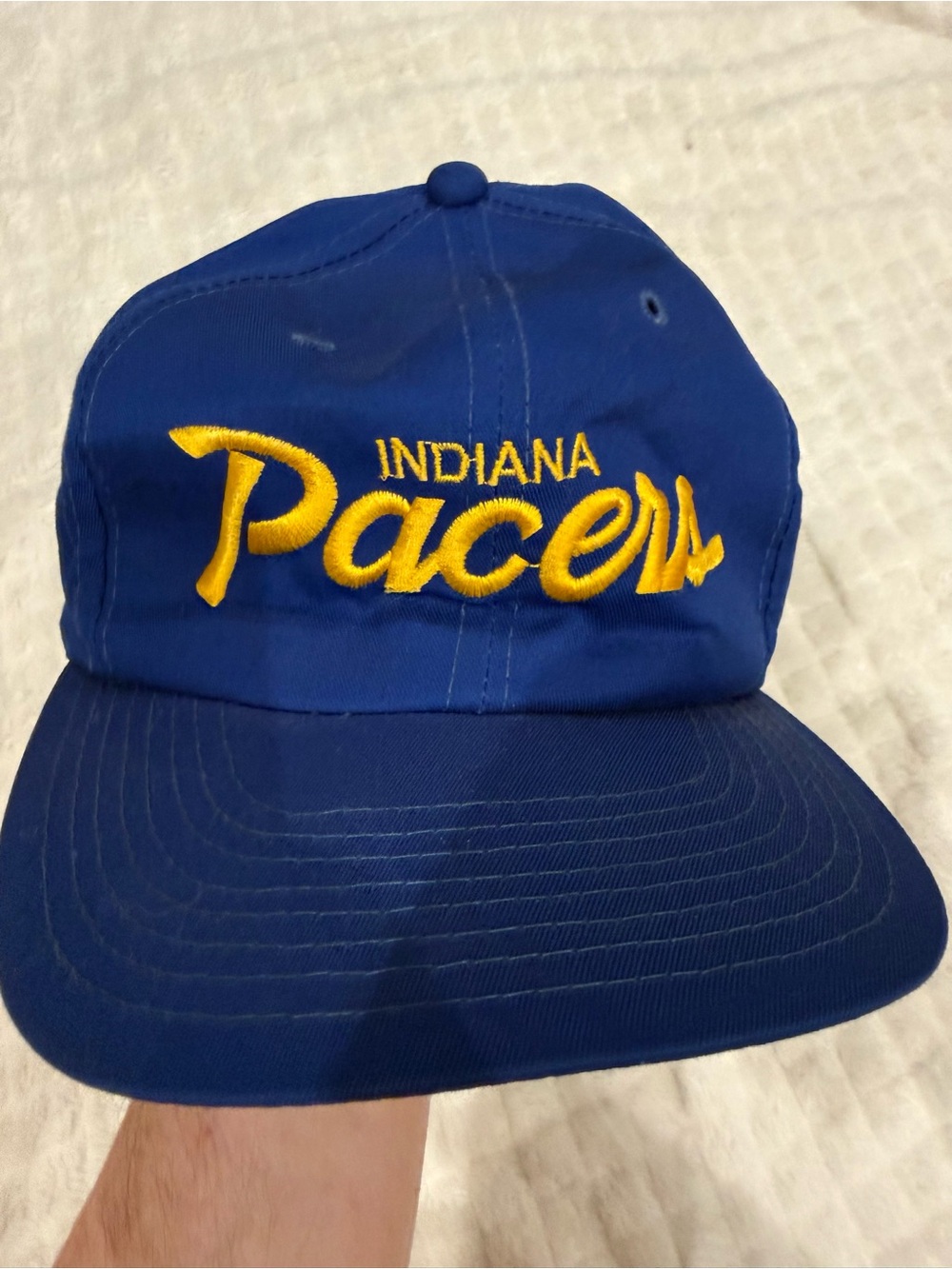 Indiana Pacers Vintage Sports Specialties Snapback Hat